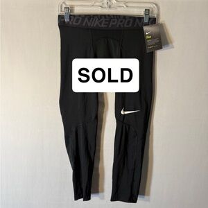 Nike Black Pro Men's Leggings